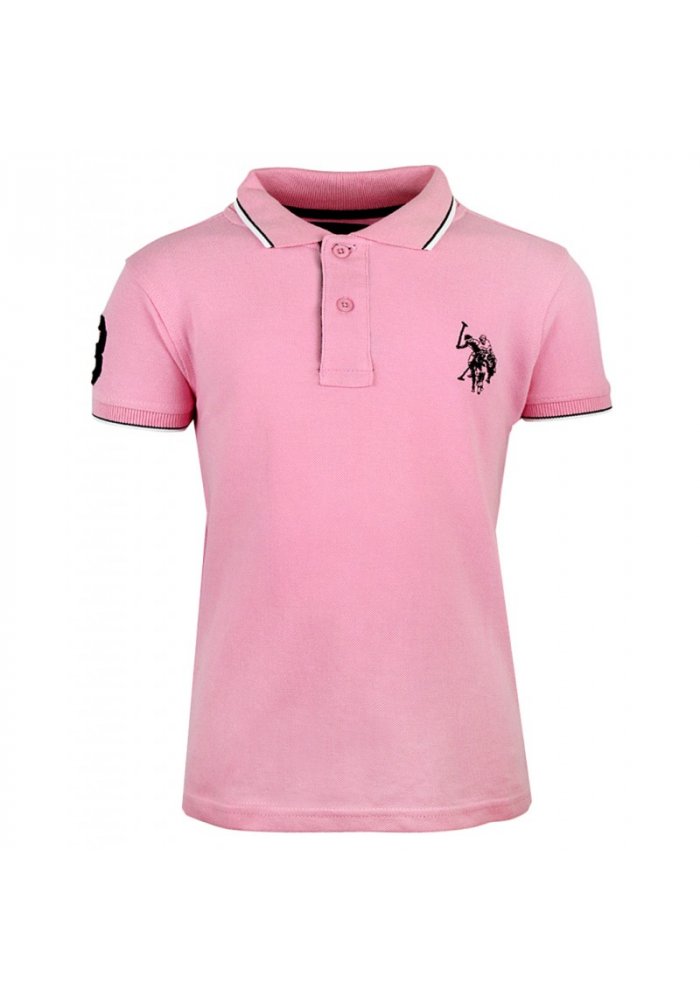 Tricou copii US Polo Pink